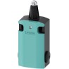 Siemens 3SE5 Series Roller Plunger Limit Switch, 1 NO/1 NC Contact, Metal Housing, IP66 IP67, 400V AC, 10A 3SE5162-0CD02