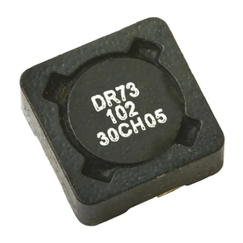 Eaton Shielded Surface Mount Inductor with Ferrite Core 100μH ±20% 790mA Max DC Current DR73-101-R