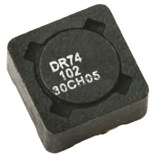 Eaton Wirewound Shielded Surface Mount Inductor 4.7 μH ±20% 4.37 A Idc Ferrite Core 0704 Package DR74-4R7-R