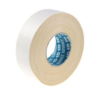 Advance Tapes White Double Sided Cloth Tape 50mm x 50m, 20N/cm Adhesion Strength, 22N/cm Tensile Strength, AT302
