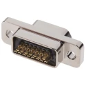 ITT Cannon 15 Way Straight Micro-D Panel Mount Aluminium Alloy D-Sub Connector 1.27 mm Pitch MDM-15PSB-A174