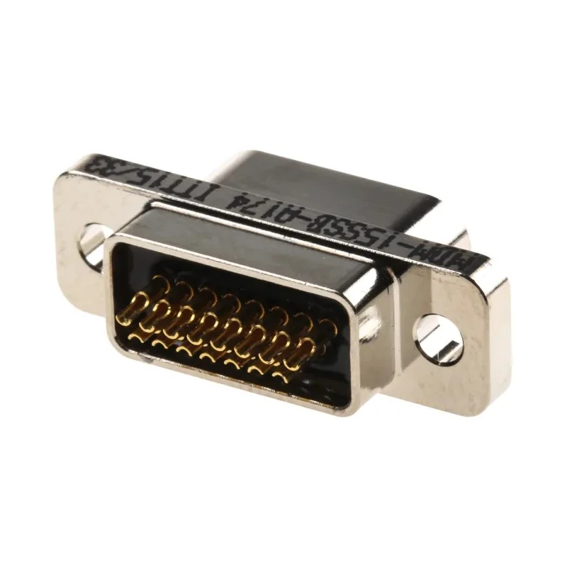 ITT Cannon 15 Way Straight 1.27 mm Pitch Panel Mount Micro-D D-Sub Connector MDM-15SSB-A174