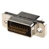 ITT Cannon 15 Way Straight 1.27 mm Pitch Panel Mount Micro-D D-Sub Connector MDM-15SSB-A174