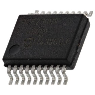 Microchip 8-Channel I/O Expander SSOP 20 1.7MHz Clock Frequency Surface Mount MCP23008-E/SS