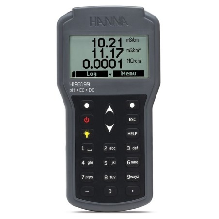 hanna-hi98199-multiparameter-portable-ph-ec-do-waterproof-meter