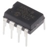 Microchip 2 ADC Channels 12 bit Resolution SAR Analogue to Digital Converter 100 ksps SPI Interface PDIP 8-Pin MCP3202-BI/P