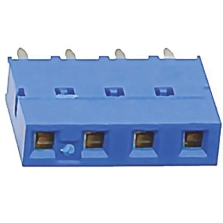 Amphenol Communications Solutions Dubox Series Straight Through Hole PCB Socket, 4-Contact, 1 Row, 2.54 mm 76341-304LF