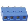 Amphenol Communications Solutions Dubox Series Straight Through Hole PCB Socket, 4-Contact, 1 Row, 2.54 mm 76341-304LF