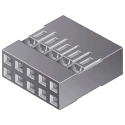 Amphenol ICC Mini-PV Female Connector Housing 2.54 mm Pitch 10 Way 2 Row Straight 65043-032ELF