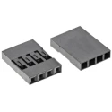 Amphenol Communications Solutions Mini-PV Female Connector Housing 2.54 mm Pitch 4 Way 1 Row Straight 65039-033ELF
