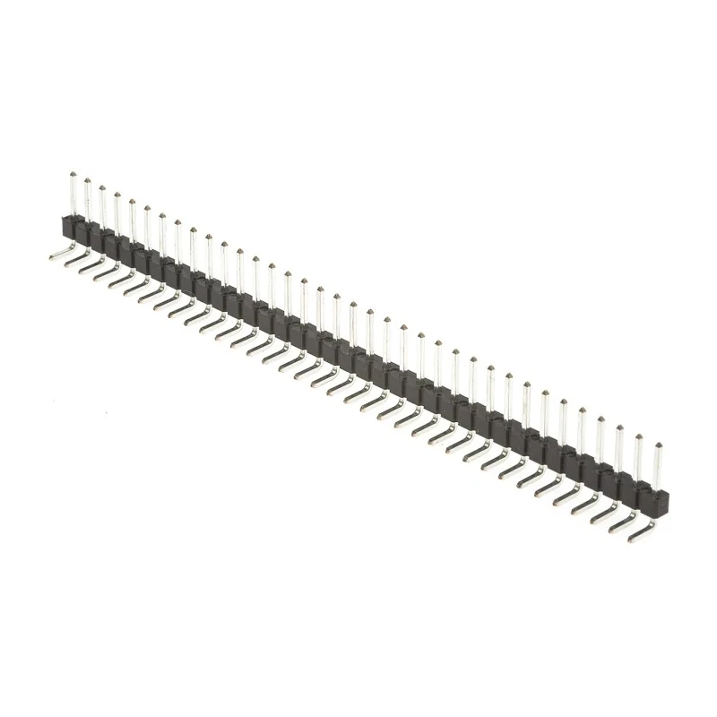 Amphenol Communications Solutions Bergstik Series Right Angle Through Hole Pin Header 36 Contacts 2.54 mm 77315-418-36LF