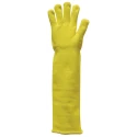 Polyco Healthline Volcano Yellow Kevlar Work Gloves Size 11 Uncoated Coating 7566
