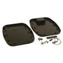 Hammond 1599 Series Black Flame Retardant ABS Handheld Enclosure with Integral Battery Compartment IP54 240mm x 190mm x 30mm 