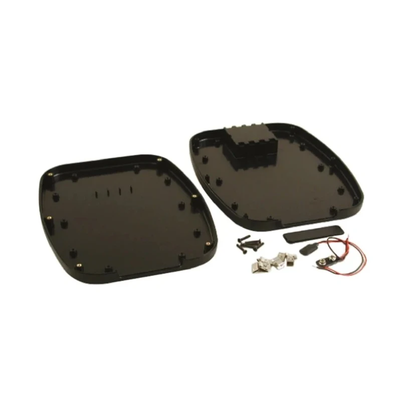 Hammond 1599 Series Black Flame Retardant ABS Handheld Enclosure with Integral Battery Compartment IP54 240mm x 190mm x 30mm 