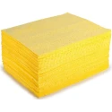 RS PRO Spill Absorbent Pad for Chemical Use 100 L Capacity Yellow 100 per Pack 771-6386