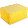 RS PRO Spill Absorbent Pad for Chemical Use 100 L Capacity Yellow 100 per Pack 771-6386