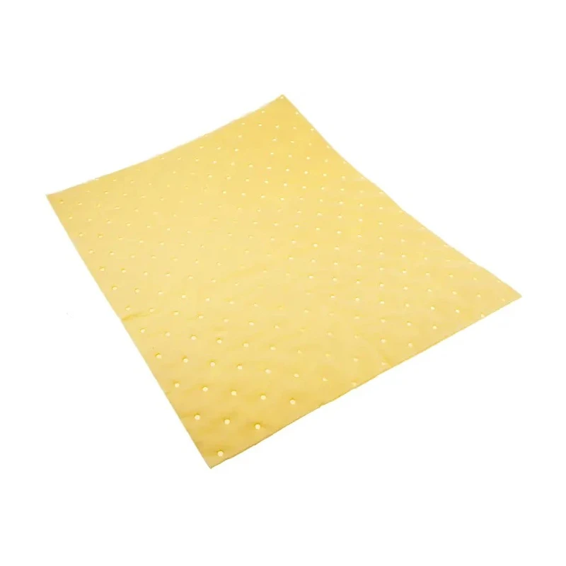 RS PRO Spill Absorbent Pad for Chemical Use 100 L Capacity Yellow 100 per Pack 771-6386