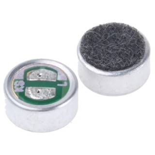 RS PRO Omni-Directional Surface Mount 6 mm Electret Condenser Microphone -42dB 2V DC 771-7020