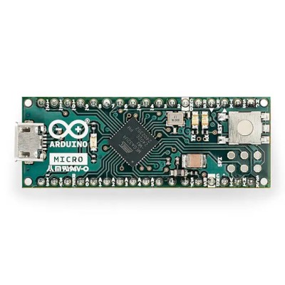 Arduino Micro Development Board with ATmega32u4 Processor for USB Native Interfaces A000053