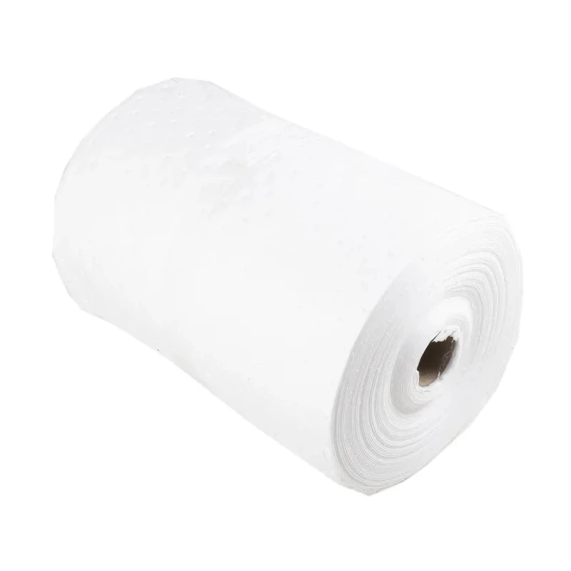 RS PRO Spill Absorbent Roll for Oil Use, White, 80L Capacity, Perforated 480mm x 40m RS-PRO-771-6402