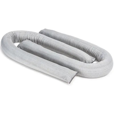 Fosse Spill Absorbent Sock for Maintenance Use, 100 L Capacity, Pack of 20, Grey/Black 771-6406