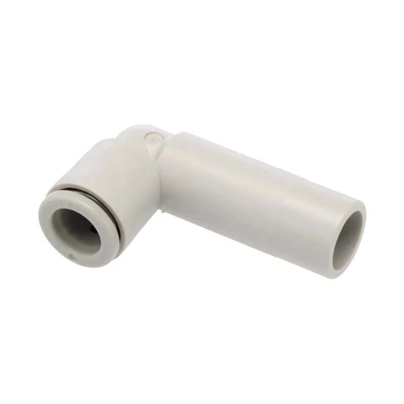 SMC Pneumatic Fitting Electroless Nickel Plated Polybutylene Elbow Tube-to-Tube Adapter Push In 8 mm to 12 mm KQ2L08-12A
