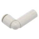 SMC Pneumatic Fitting Electroless Nickel Plated Polybutylene Elbow Tube-to-Tube Adapter Push In 8 mm to 12 mm KQ2L08-12A