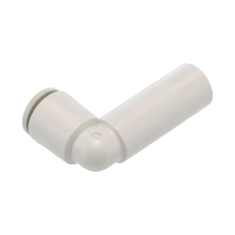 SMC Pneumatic Fitting Electroless Nickel Plated Polybutylene Elbow Tube-to-Tube Adapter Push In 8 mm to 12 mm KQ2L08-12A