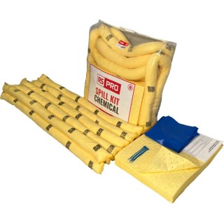 RS PRO Chemical Spill Kit 70 Litre Absorbent Capacity, 760mm x 200mm x 760mm Storage Bag 771-6490