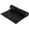 RS PRO Black Plastic Bin Bag 90L Capacity 40mm Thickness 50 Per Pack 771-6572