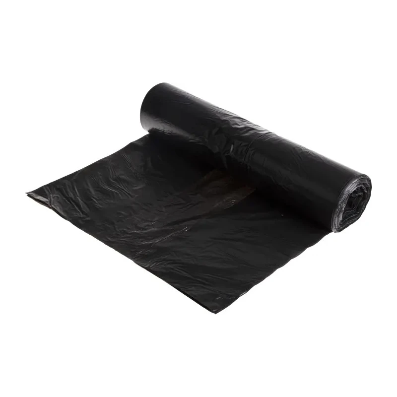RS PRO Black Plastic Bin Bag 90L Capacity 40mm Thickness 50 Per Pack 771-6572