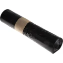 RS PRO Black Plastic Bin Bag 90L Capacity 40mm Thickness 50 Per Pack 771-6572