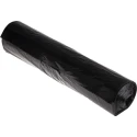 RS PRO Black Plastic Bin Bag 90L Capacity 40mm Thickness 50 Per Pack 771-6572