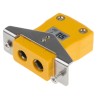 RS PRO Thermocouple Connector for Use with Type J Thermocouple, JIS Standard 771-9045