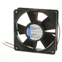 ebm-papst 4300 Series High Performance Ball Bearing Axial Fan, 48V DC, 170 m³/h Air Flow, 5 W Power, IP54/IP68, 119 mm 4318