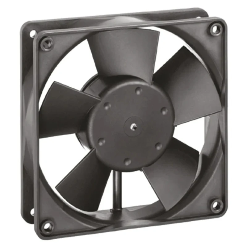 ebm-papst 4300 Series High Performance Ball Bearing Axial Fan, 48V DC, 170 m³/h Air Flow, 5 W Power, IP54/IP68, 119 mm 4318