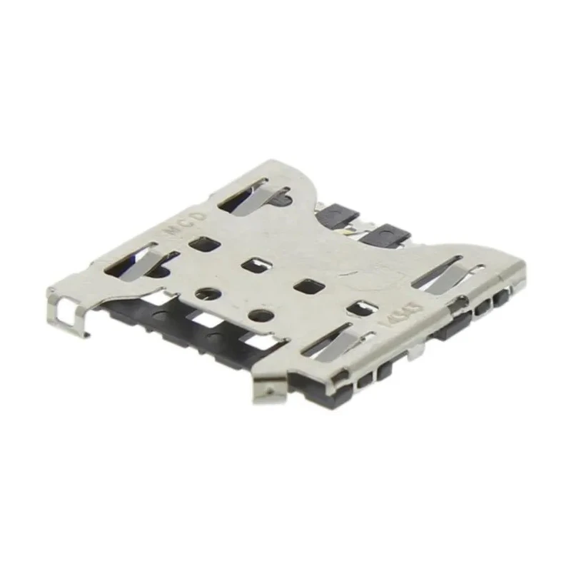 Molex 6 Way Right Angle Push Pull Micro SIM Memory Card Connector, Solder, Surface Mount, Gold Plated Contacts 78723-1001