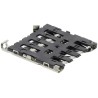 Molex 6 Way Right Angle Push Pull Micro SIM Memory Card Connector, Solder 78723-1001