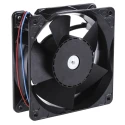ebm-papst 4100 NHH - S-Force Series Axial Fan 24V DC 12.4W 260 m³/h IP54 IP68 119x38x119 mm 4114NHH