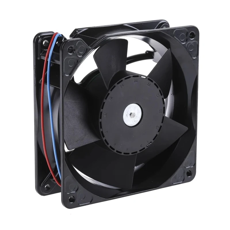 ebm-papst 4100 NHH - S-Force Series Axial Fan 24V DC 12.4W 260 m³/h IP54 IP68 119x38x119 mm 4114NHH
