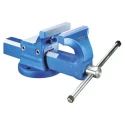 RS PRO Drop Forged Parallel Bench Vice Jaw Width 125 mm Jaw Opening 160 mm Jaw Depth 75 mm Weight 9.3 kg 771-9284