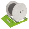 Greenlee Zinc Plated Steel Cable Drum Roller, 1-Shelf, Diameter Capacity 700mm, Height 710mm, Width 95mm, Length 52055384