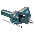 RS PRO Drop Forged Parallel Bench Vice 15 mm Jaw Width 190 mm Jaw Opening 100 mm Jaw Depth 18.5 kg Screw Mount 771-9287
