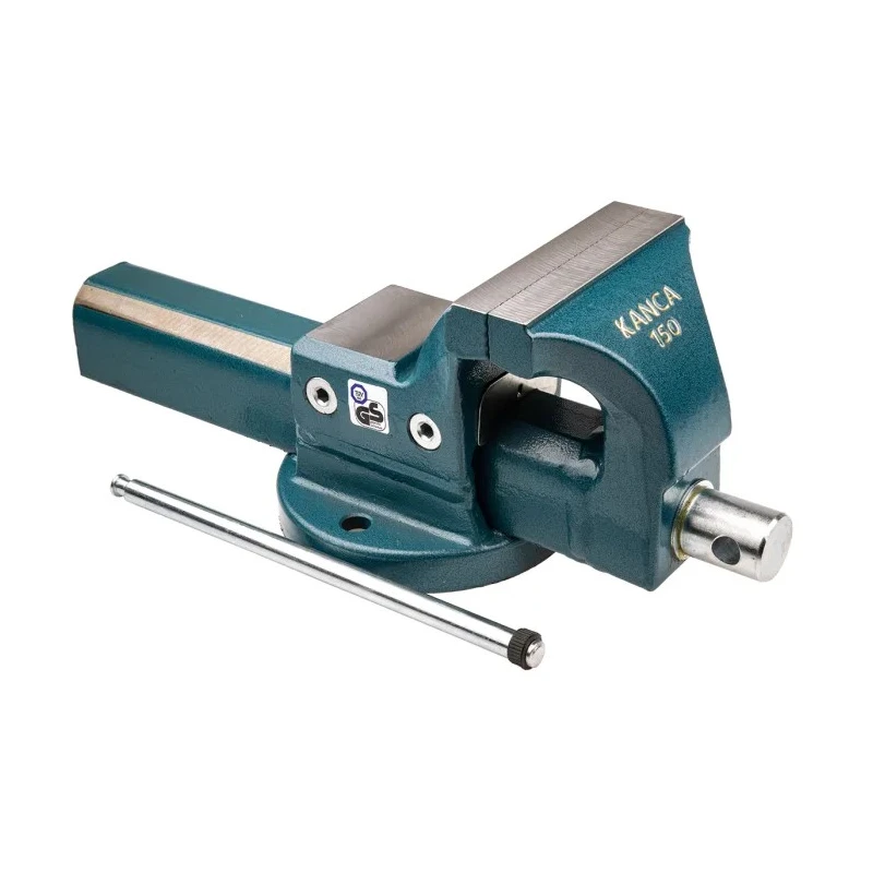 RS PRO Drop Forged Parallel Bench Vice 15 mm Jaw Width 190 mm Jaw Opening 100 mm Jaw Depth 18.5 kg Screw Mount 771-9287