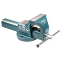 RS PRO Drop Forged Parallel Bench Vice 15 mm Jaw Width 190 mm Jaw Opening 100 mm Jaw Depth 18.5 kg Screw Mount 771-9287
