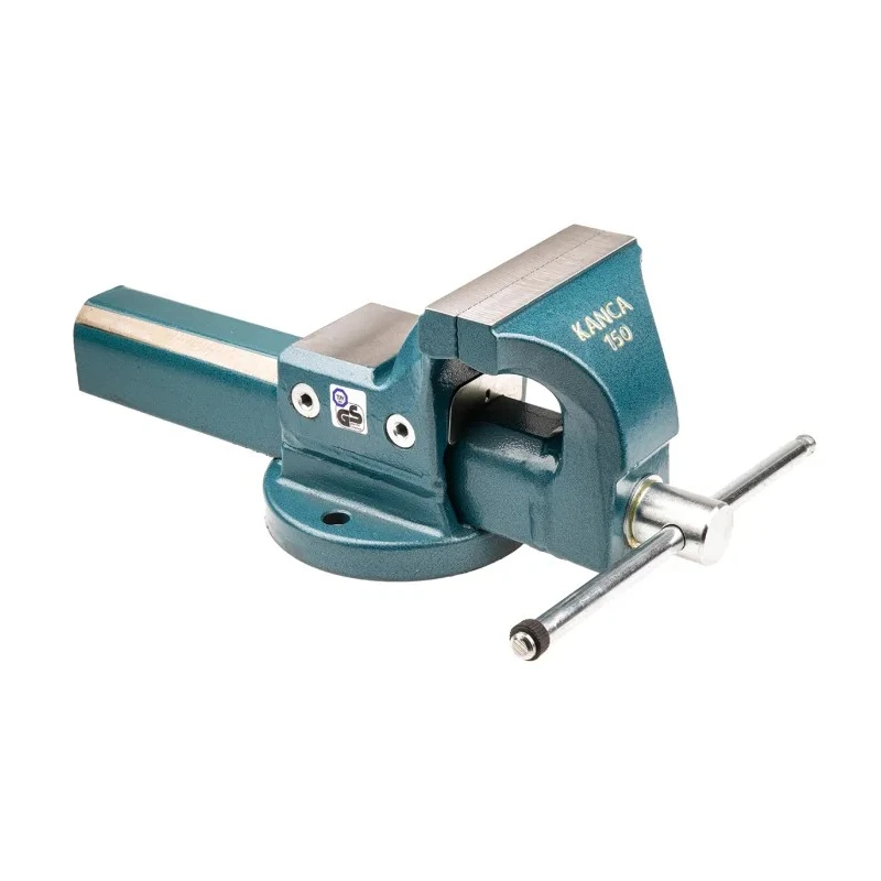 RS PRO Drop Forged Parallel Bench Vice 15 mm Jaw Width 190 mm Jaw Opening 100 mm Jaw Depth 18.5 kg Screw Mount 771-9287