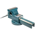 RS PRO Drop Forged Parallel Bench Vice 15 mm Jaw Width 190 mm Jaw Opening 100 mm Jaw Depth 18.5 kg Screw Mount 771-9287