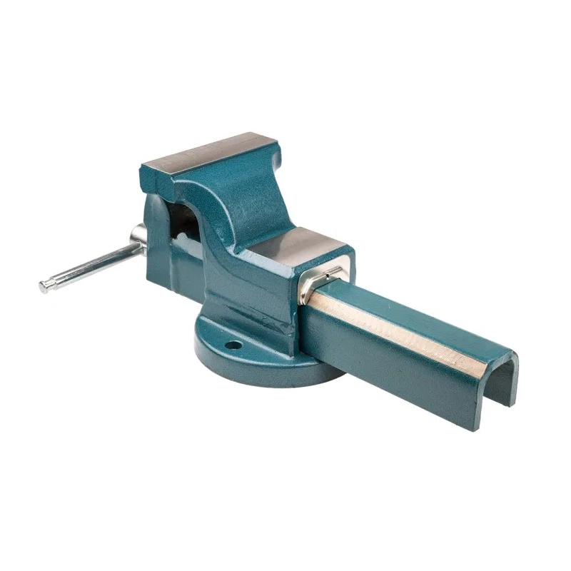 RS PRO Drop Forged Parallel Bench Vice 15 mm Jaw Width 190 mm Jaw Opening 100 mm Jaw Depth 18.5 kg Screw Mount 771-9287
