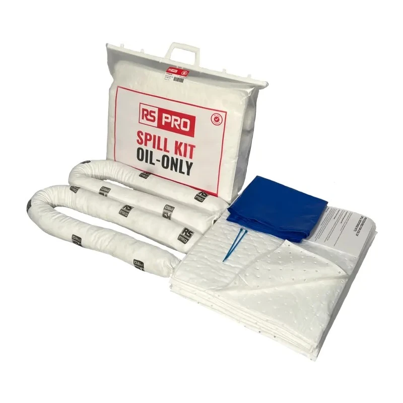 RS PRO Spill Kit Oil Spill Kit 28 L Capacity, Compact Weather Resistant Bag 771-6474