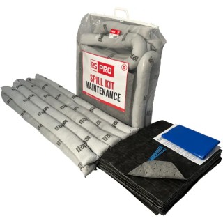 RS PRO Maintenance Spill Kit with 70 L Absorbent Capacity in Clip-Top Bag 771-6493